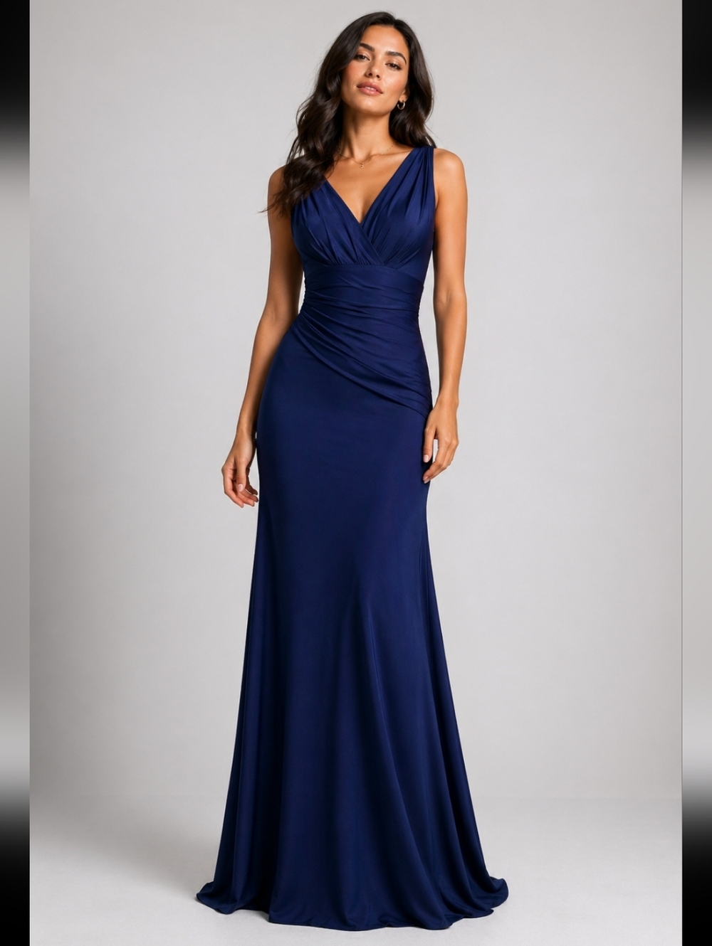 Rene ruiz‎  gathered gown
